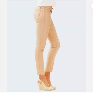 Lilly Pulitzer Worth Skinny Sand Bar Sateen Soft Ankle Pants